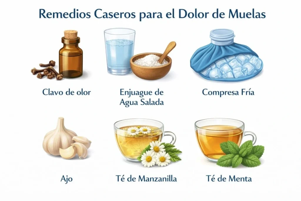 Qué tomar para el dolor de muelas: Medicamentos y remedios efectivos 2 Remedios caseros para el dolor de muela