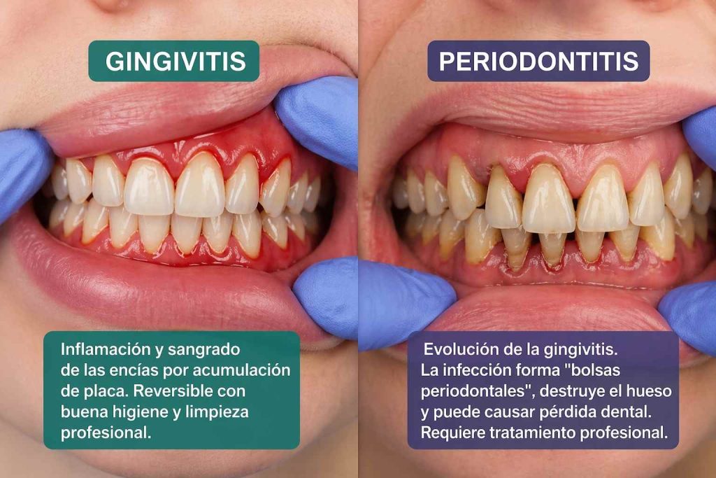 tipos de enfermedades periodontales