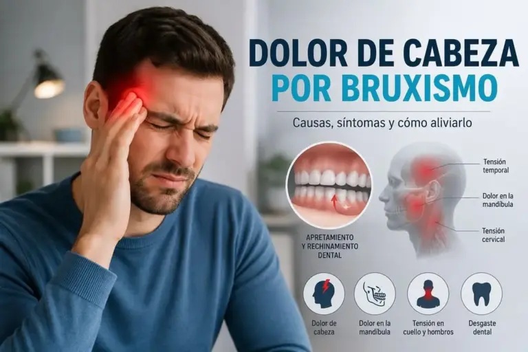 Dolor de cabeza por bruxismo