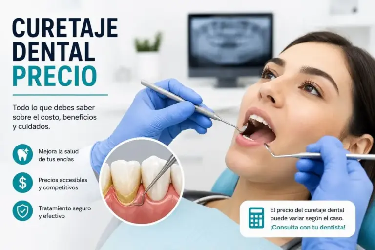Curetaje dental precio