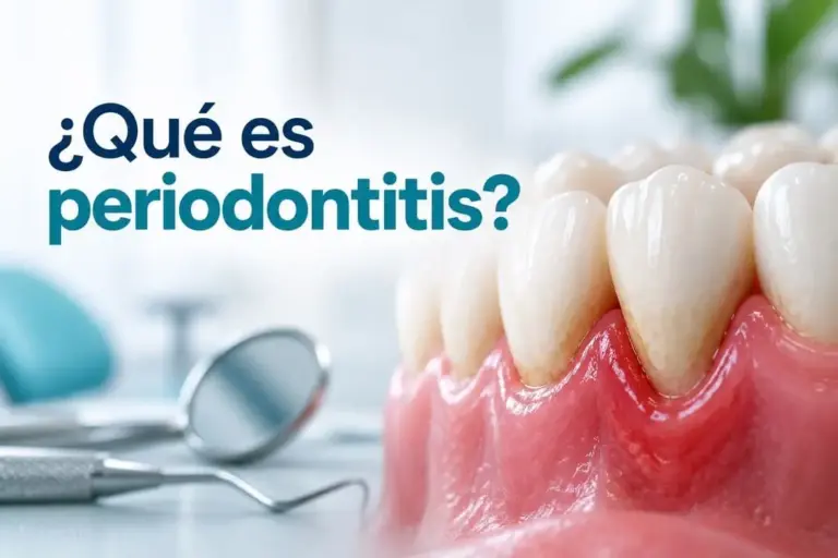 Qué es periodontitis