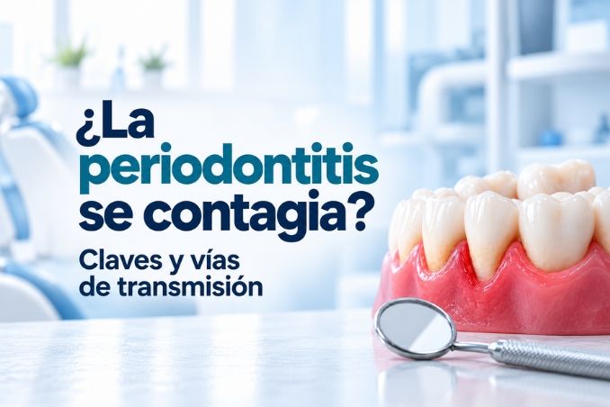 la periodontitis se contagia